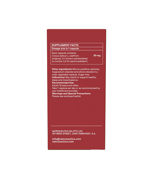 Natroceutics Saffron Bioactive 30caps - Image 3