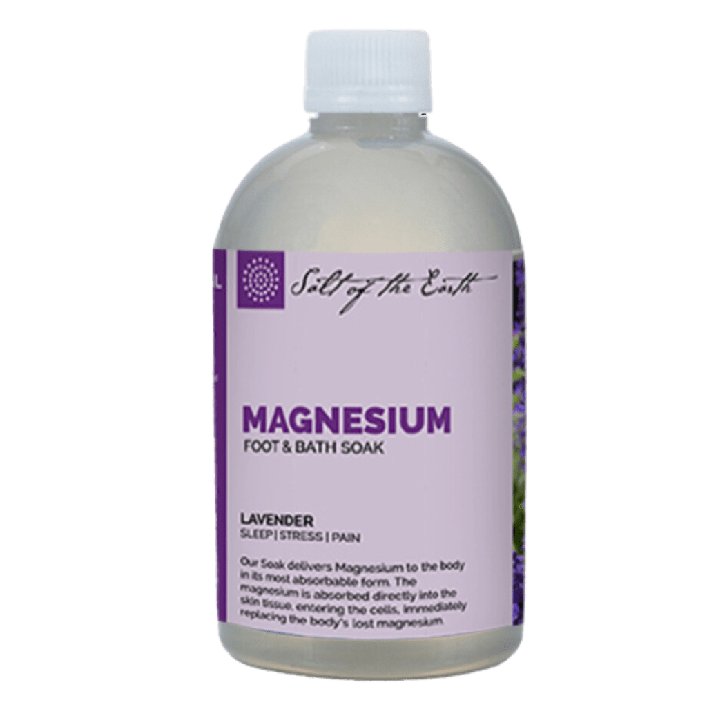 Magnesium Bath Soak 500ml Lavender Salt of the Earth