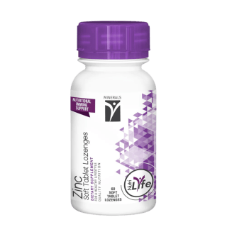 Zinc Lozenges- 60 soft tablet lozenges