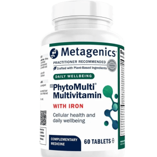 Metagenics PhytoMulti Multivitamin with Iron - 60 tablets